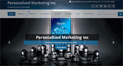 Desktop Screenshot of personalizedmarketing.info